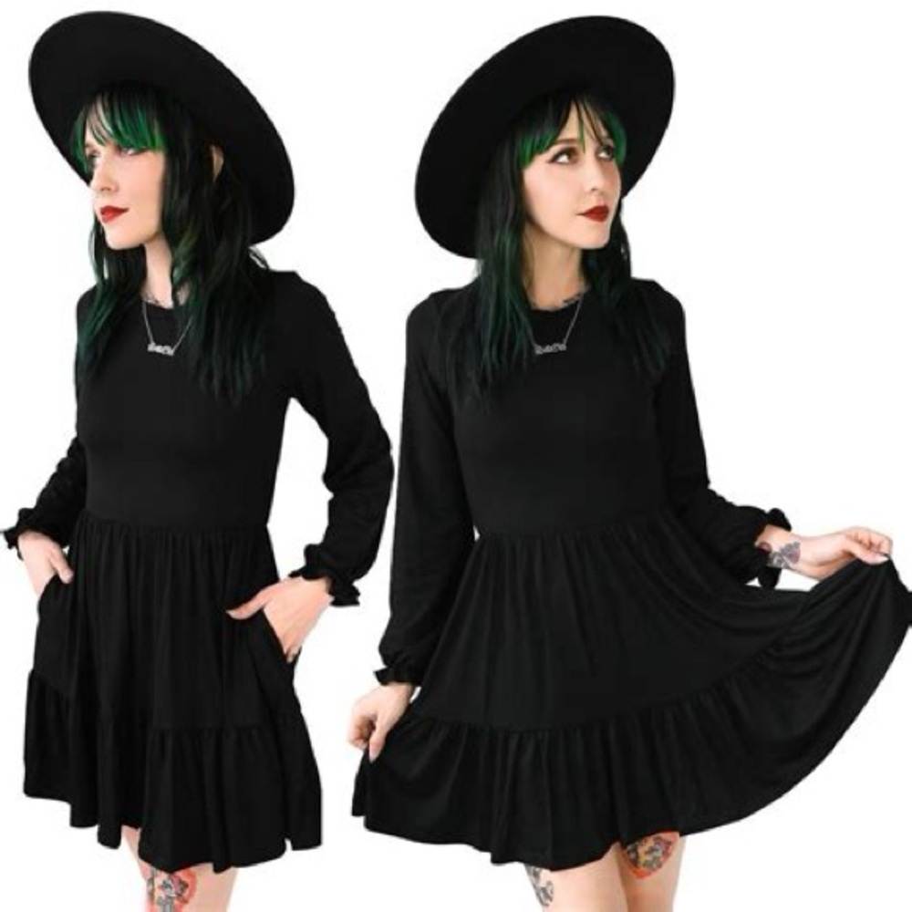 Foxblood Sabrina dress